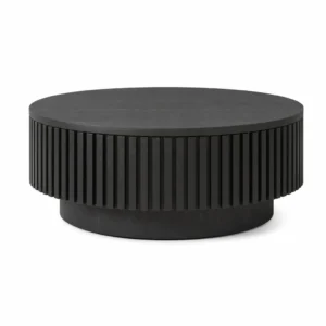 ROUND COFFEE TABLE – BLACK