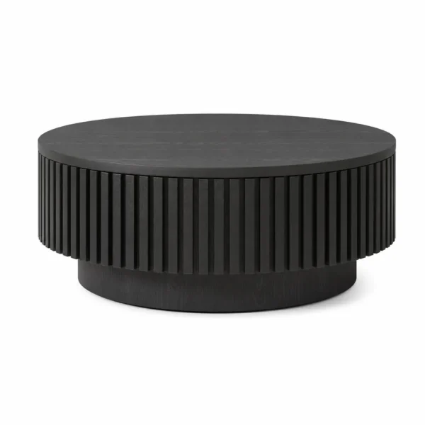 ROUND COFFEE TABLE – BLACK