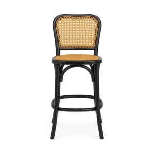 Noir Cane Stools
